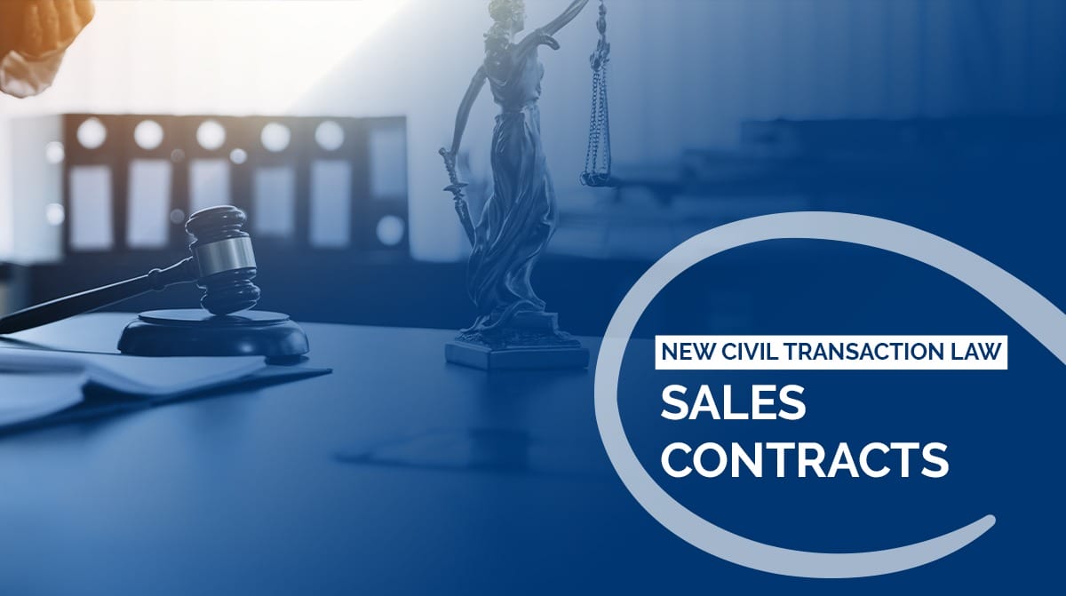 Sales Contracts Under New Civil Transaction Law
